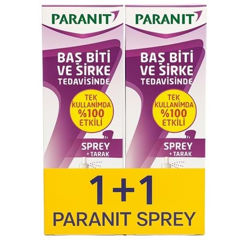 Paranit Bit Spreyi 100 mL İkili Paket