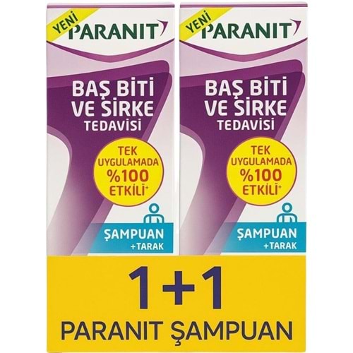 Paranit Bit Şampuanı 100 mL İkili Paket