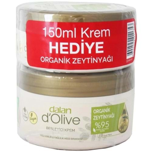 Dalan Set Zeytinyağlı Günlük Bakım Kremi 250+150 Ml