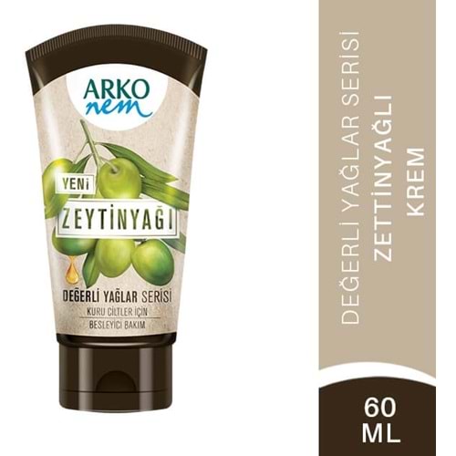 Arko Nem Zeytinyağlı 60Ml Tüp Krem