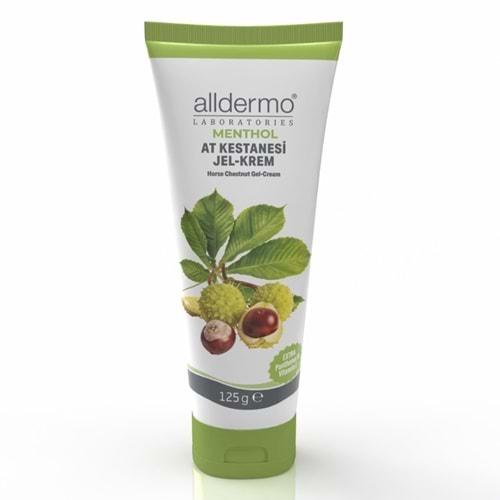 Alldermo At Kestanesi Jel-Krem Menthol 125g