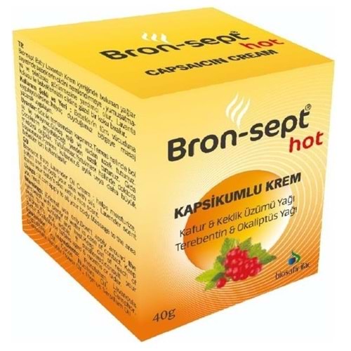 Alldermo Bron-Sept Hot Kapsikumlu Krem 40gr