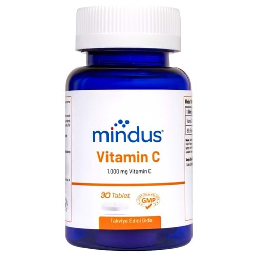 Mindus C Vitamini Takviye Edici Gıda 30 Tablet