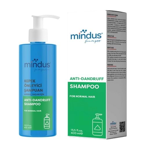 Mindus Kepek Önleyici Normal Saçlar için Şampuan 400 mL