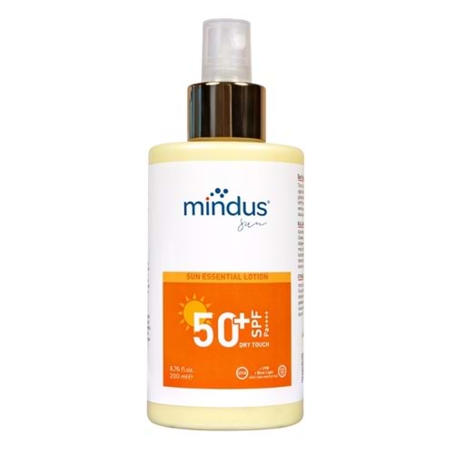 Mindus Sun Essential SPF50+ Güneş Losyonu 200 mL
