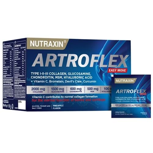 Nutraxin Artroflex Easy Move Sacht Gıda Takviyesi 30 Saşe