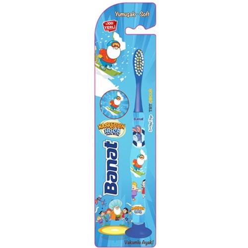 Banat Diş Fırçası Çocuk Nasreddin Hoca Lisanslı Yumuşak