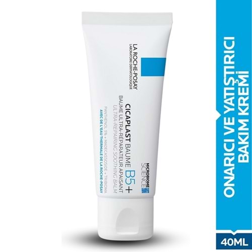 La Roche Posay Cicaplast Baume B5+ Onarıcı ve Yatıştırıcı Bakım Kremi 40 mL