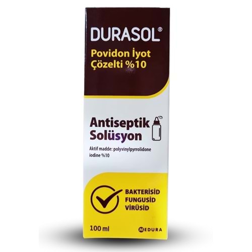 Durasol Antiseptik Solüsyon Povidon İyot 100ml