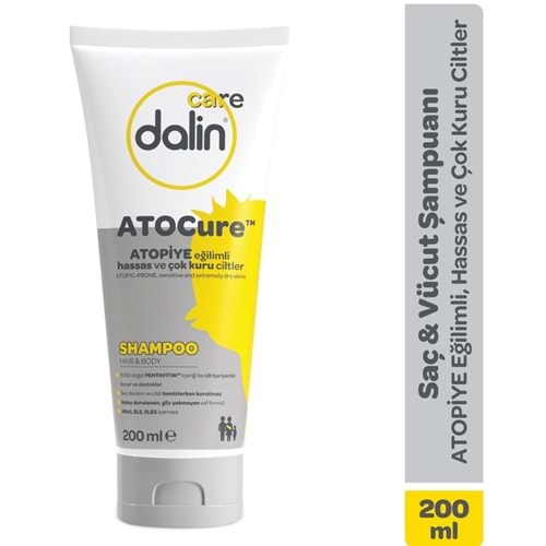 Dalin Care Atopiye Eğilimli Ciltler İçin Şampuan 200Ml 0+Ay
