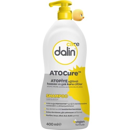 Dalin Care Atopiye Eğilimli Ciltler İçin Şampuan 400Ml