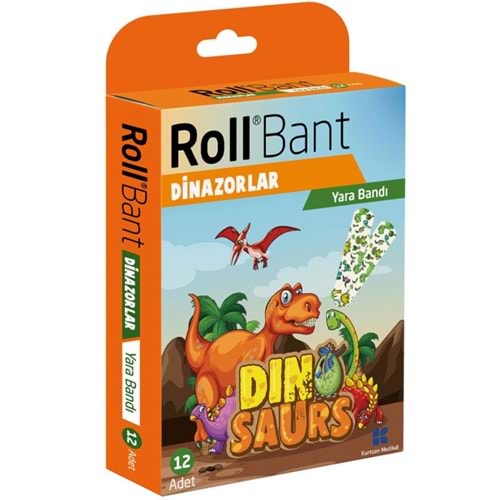 Roll Bant Dinazorlar 12Li Yarabandı