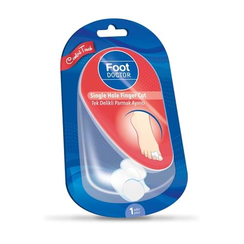 Foot Doctor Tek Delikli Parmak Ayırıcı 1 Adet (FD.0005)