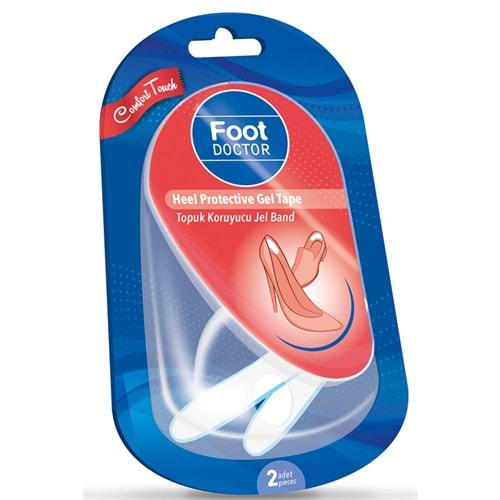 Foot Doctor Topuk Koruyucu Jel Bant 2 Adet (FD.0025)