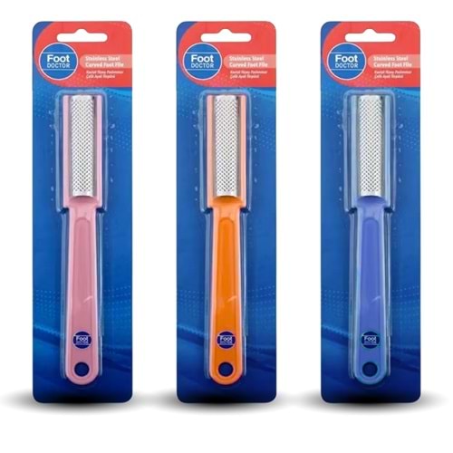 Foot Doctor Kavisli Yüzey Paslanmaz Çelik Ayak Törpüsü (FD.0035)