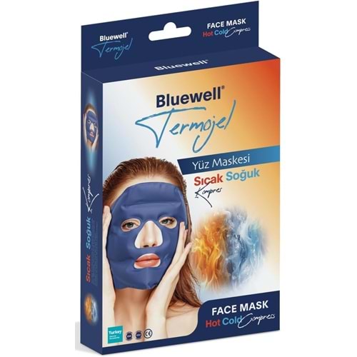 Bluewell Termo Jel Yüz Maskesi Sıcak Soğuk Kompres
