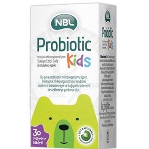 NBL Probiotic Kids Takviye Edici Gıda 30 Tablet