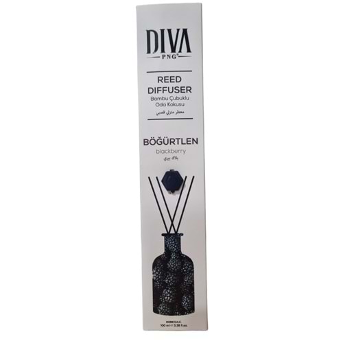 Diva Çubuklu Oda Kokusu Böğürtlen (Blackberry) 100Ml