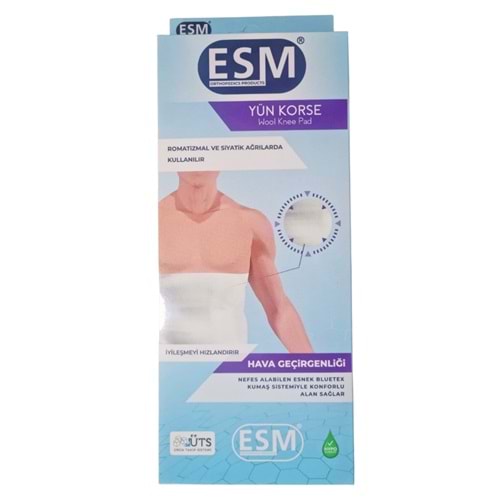 Esm Cırtlı Yün Korse, XLarge