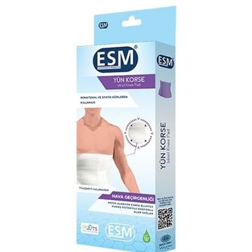 Esm Cırtlı Yün Korse, XXLarge