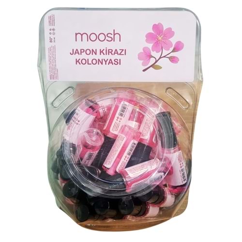 Moosh Japon Kirazı Kolonyası 20 mL / 40lı Fanus
