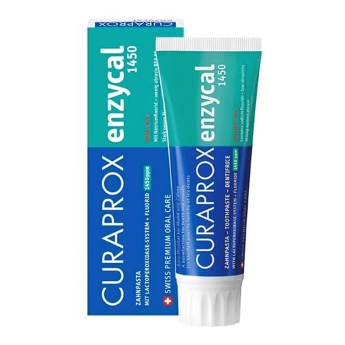 Curaprox Enzycal 1450 PPM Diş Macunu 75 mL