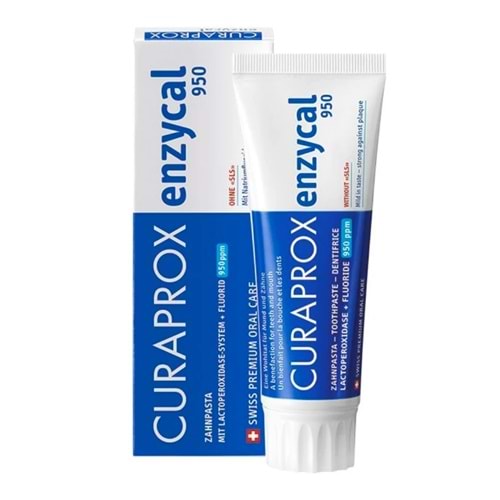 Curaprox Enzycal 950 PPM Diş Macunu 75 mL