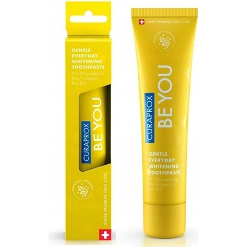 Curaprox Be You Beyazlatıcı Diş Macunu 60 mL, Greyfurt ve Bergamot