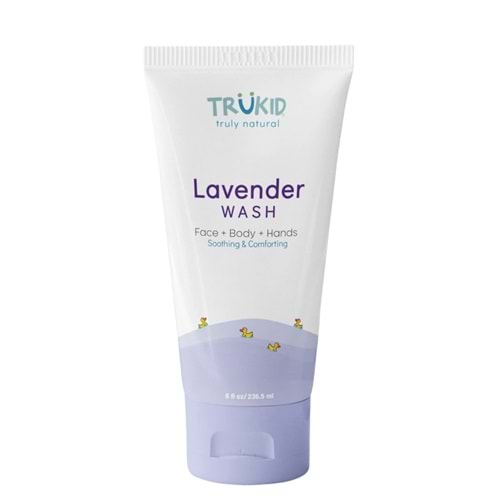 TruKid Lavanta Özlü Yüz ve Vücut Yıkama Jeli 236,5 mL