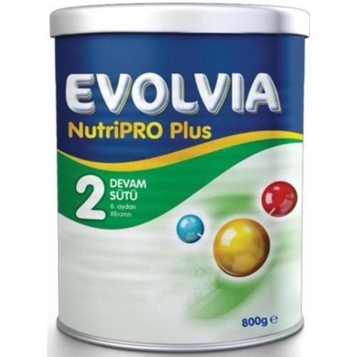 Evolvia Nutripro Plus Devam Sütü No:2 (6. Ayda İtibaren) 800gr