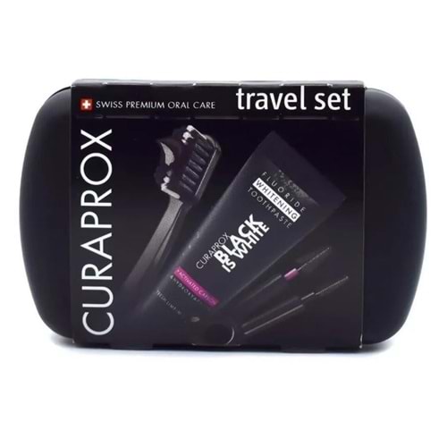 Curaprox Black is White Travel Set
