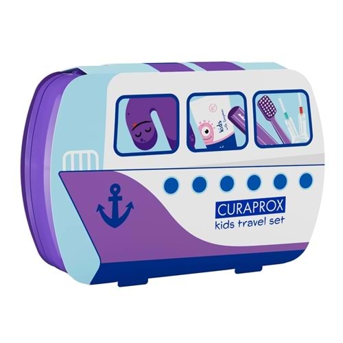Curaprox Kids Travel Set, Mor