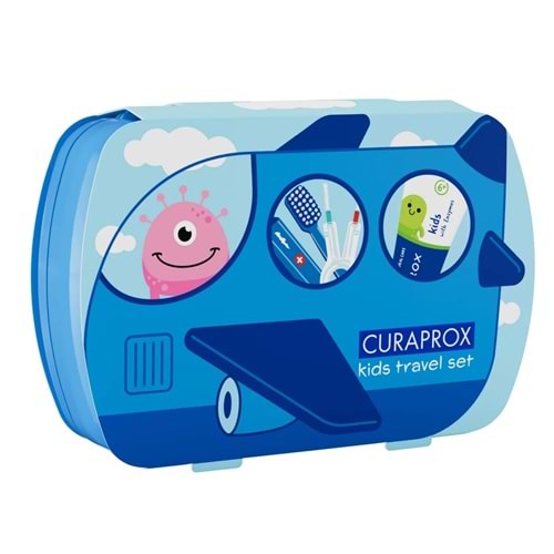 Curaprox Kids Travel Set, Mavi
