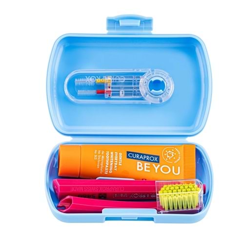 Curaprox Be You Travel Set, Mavi