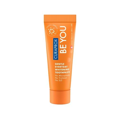 Curaprox Be You Diş Macunu 10 mL, Turuncu, Şeftali ve Kayısı