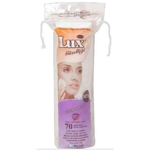 Lüx Kare Pamuk Yuvarlak 70Li