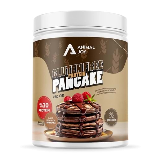 Animal Joy Glutensiz Protein Pancake Çikolata Aromalı 750gr