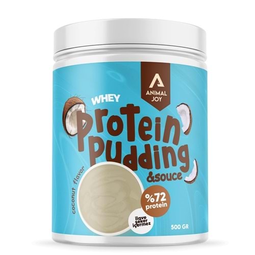 Animal Joy Whey Protein Puding Coconut Aromalı 500gr