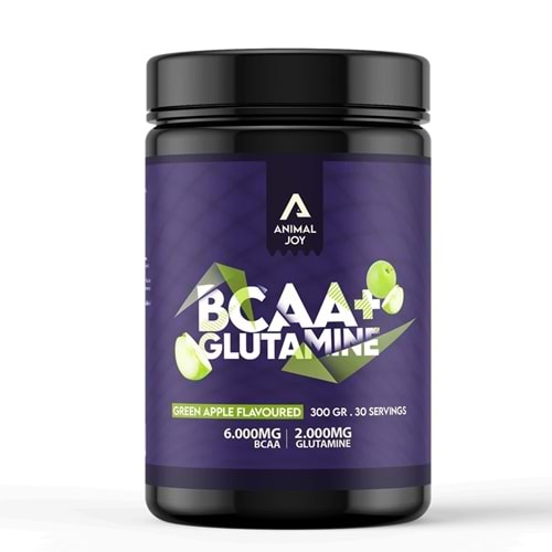 Animal Joy BCAA+ Glutamine Şeftali Aromalı 300gr/30 Servis