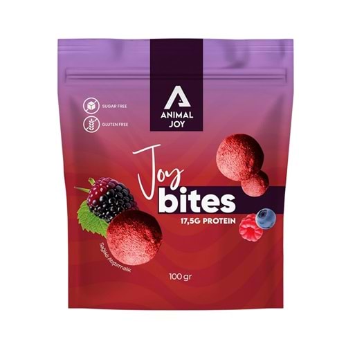 Animal Joy Bites Orman Meyveli Aromalı 20 Protein 100Gr