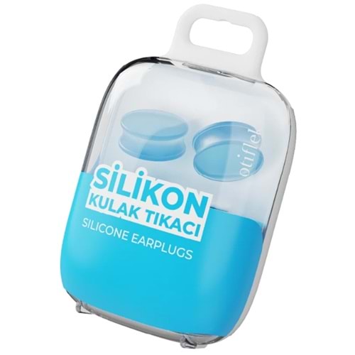 Otifleks Kulak Tıkacı Silikon 4Lü