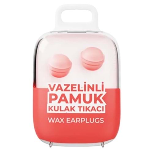 Otifleks Kulak Tıkacı Vazelinli Pamuk 2Li