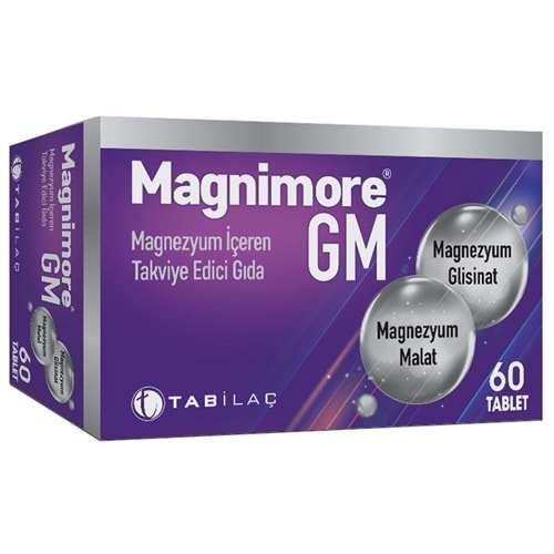 Magnimore GM Magnezyum İçeren 60 Tablet