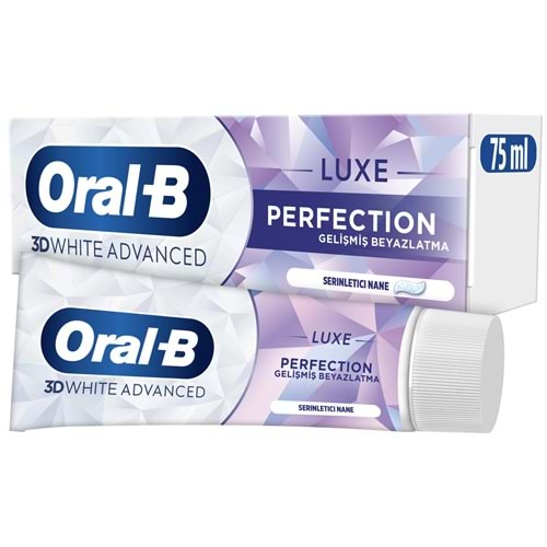 Oral-B Diş Macunu Luxe Serinletici Nane 75Ml Pro 3D White
