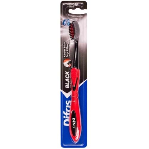 Difaş Karbon Black Diş Fırçası Yumuşak