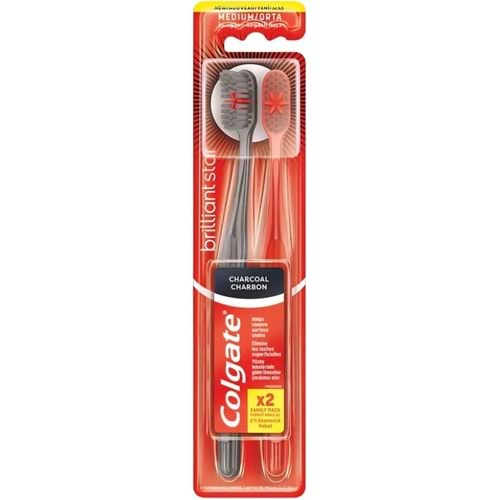 Colgate Diş Fırçası Brilliant Star 1+1 Set