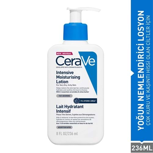 CeraVe Yoğun Nemlendirici Yüz ve Vücut Losyonu 236 mL