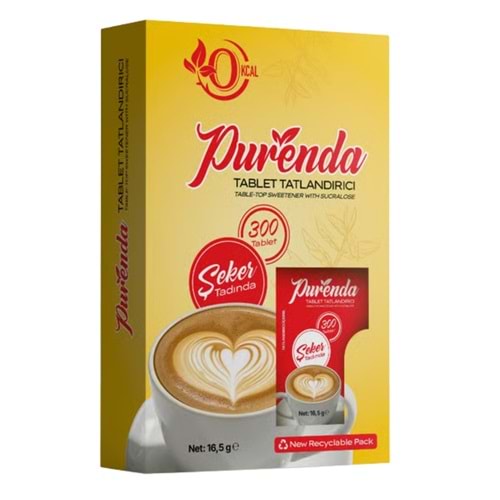Purenda Tatlandırıcı, 300 Tablet