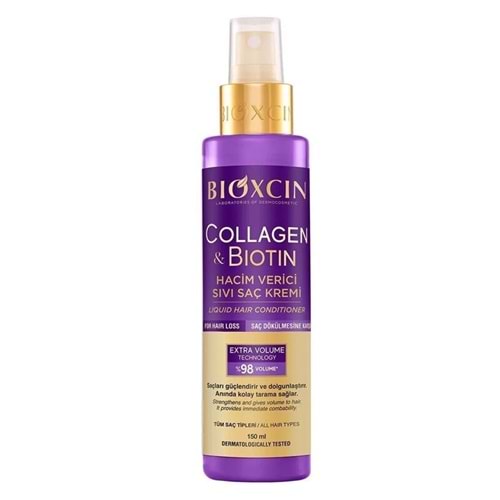 Bioxcin Collagen-Biotin Hacim Verici Sıvı Saç Kremi 200Ml