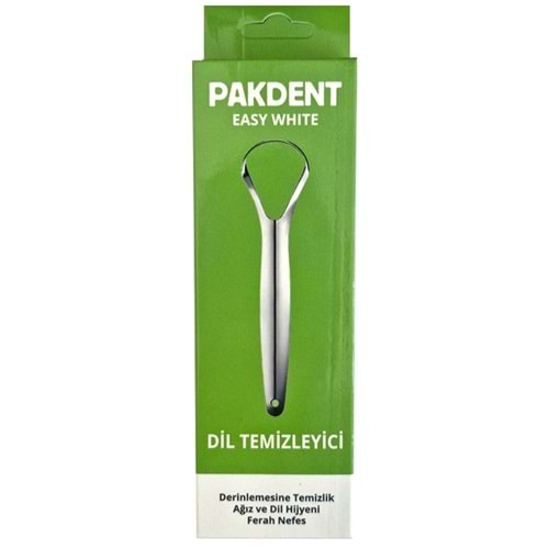 Pakdent Dil Temizleyici Metal L Type